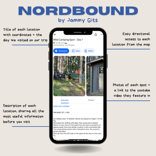 Nordbound Digital Map