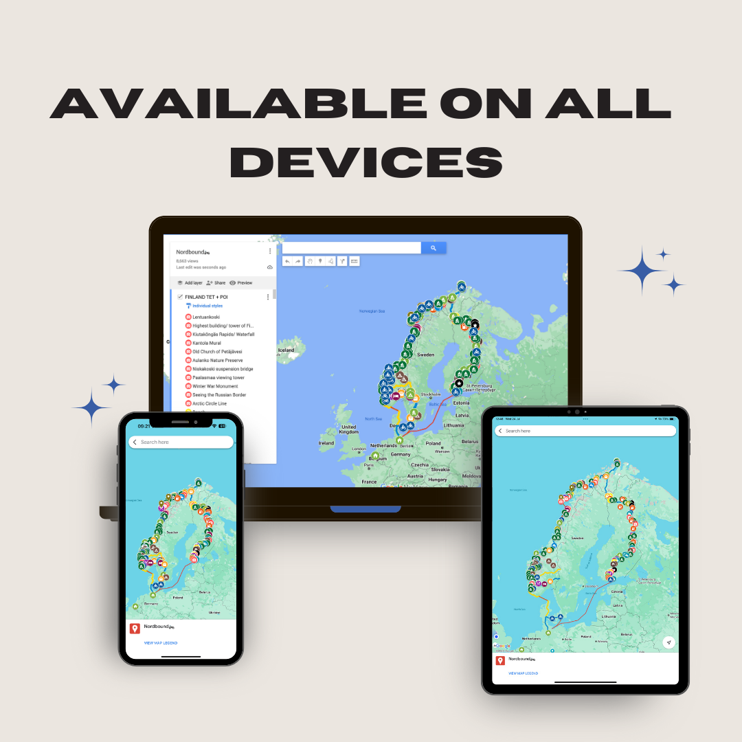 Nordbound Digital Map