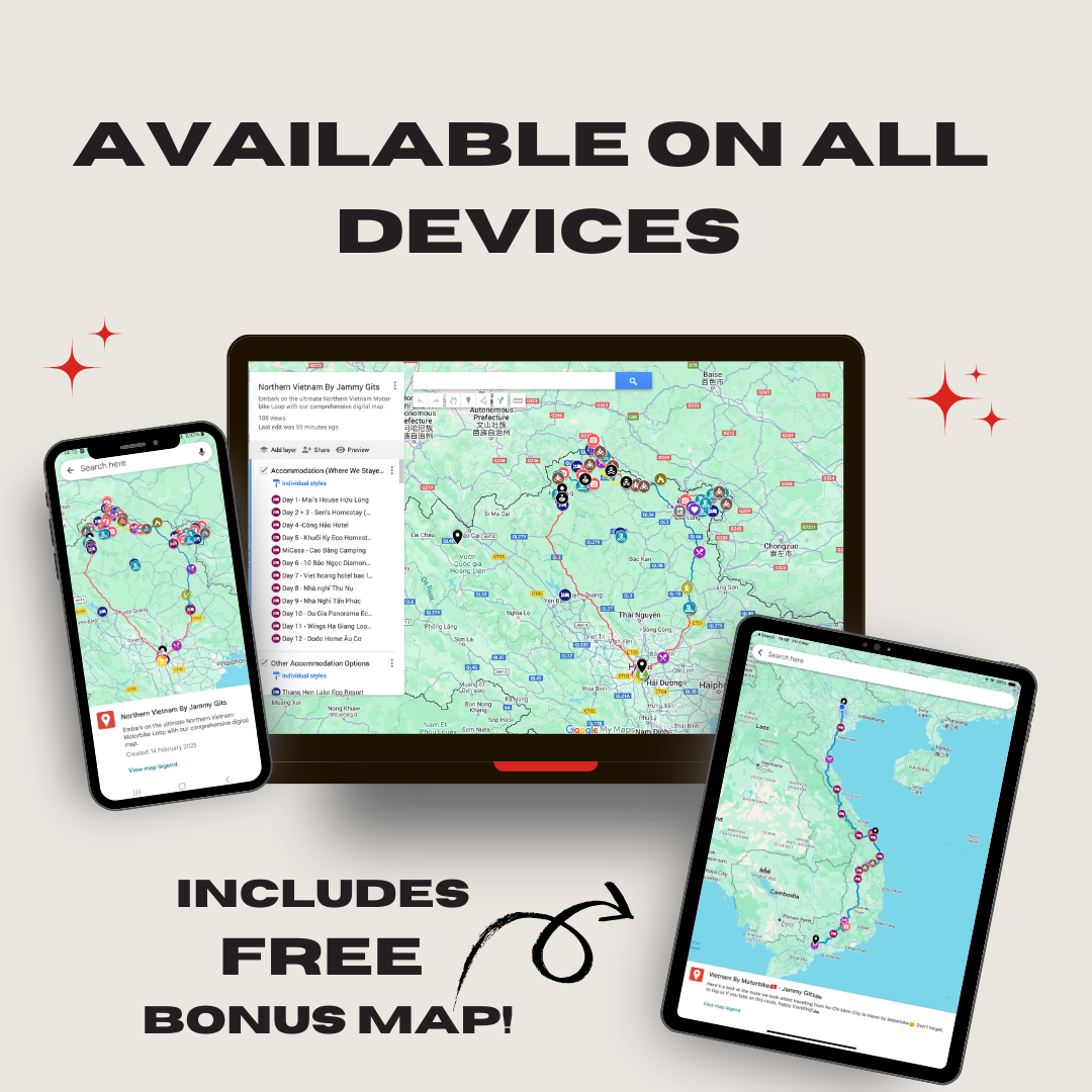 Northern Vietnam Digital Map