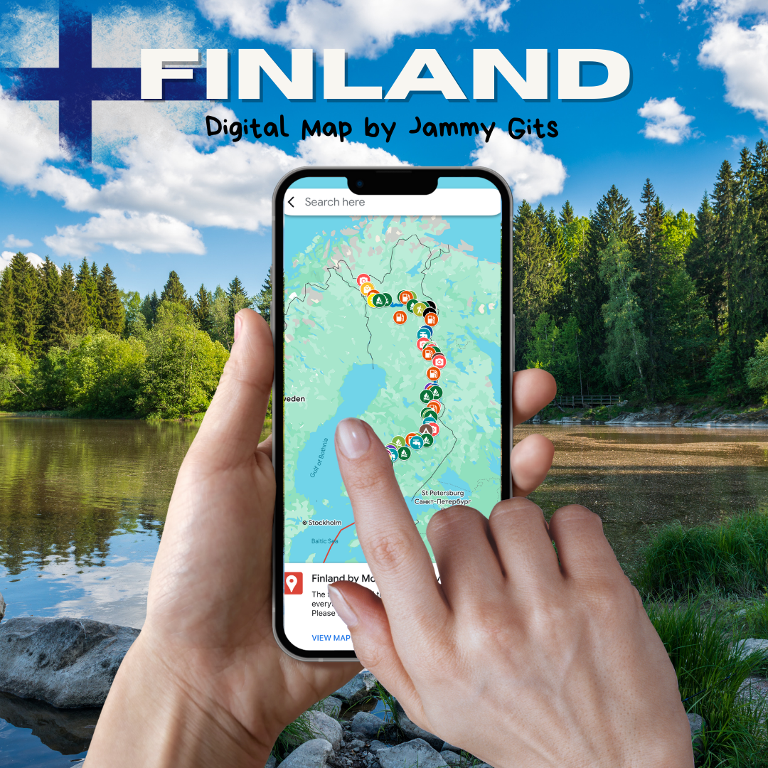 Finland Digital Map