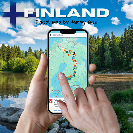 Finland Digital Map