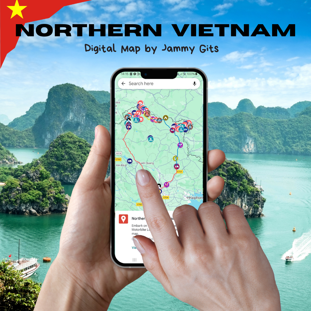 Northern Vietnam Digital Map