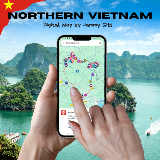 Northern Vietnam Digital Map